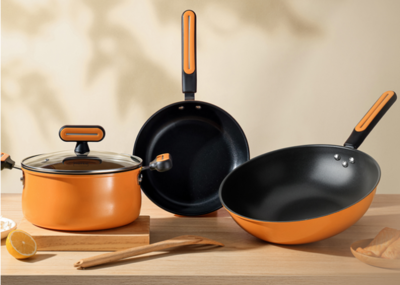 5型 甄选九 巴特鲁不粘锅三件套